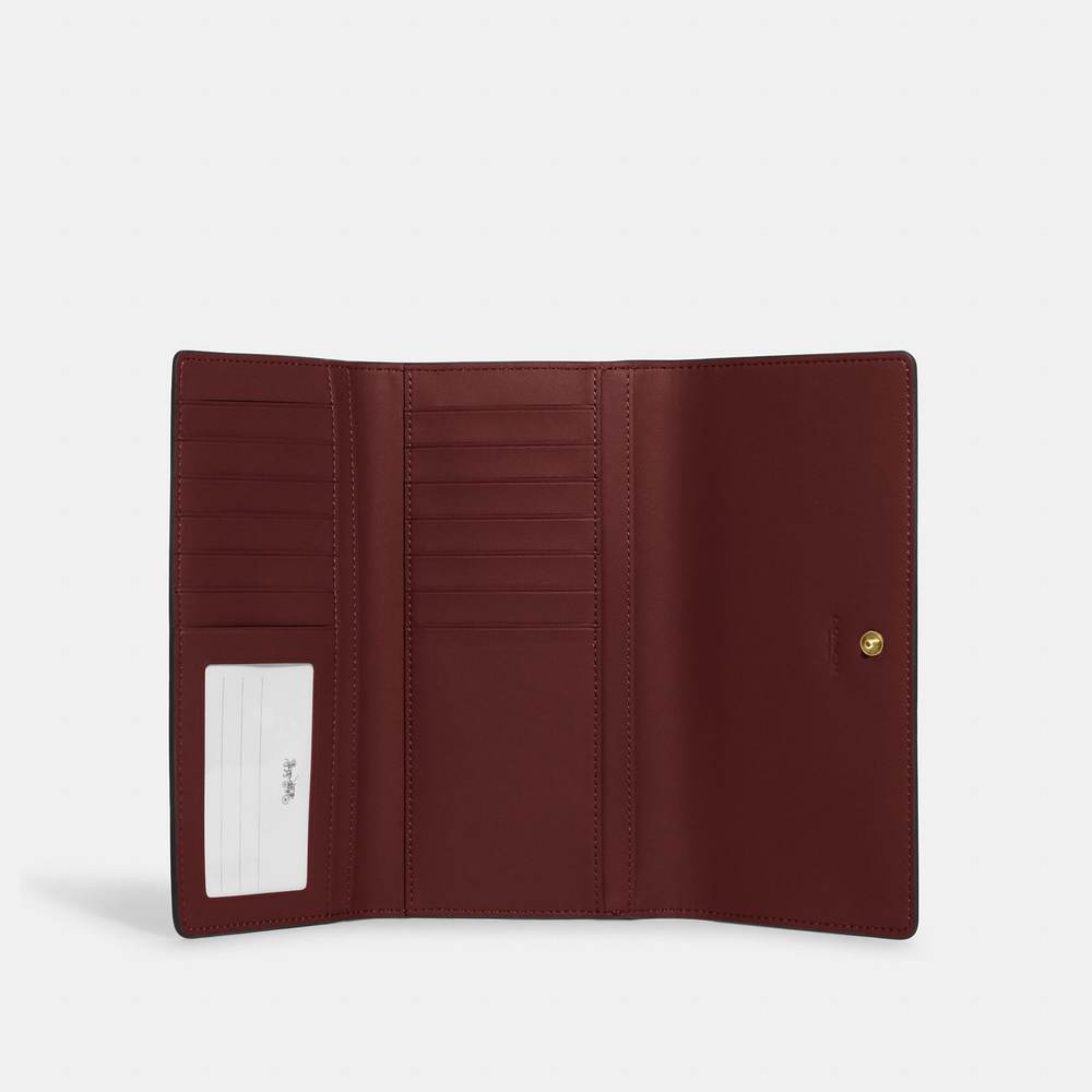 NWT Coach Outlet Slim Trifold Wallet - Picture 4 of 4